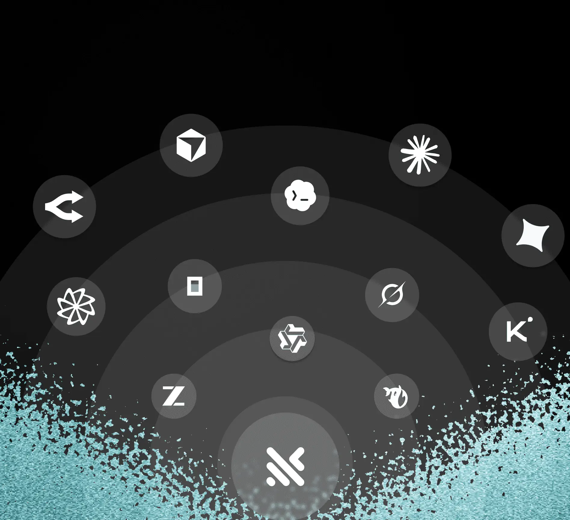 Provider logos for Claude, Codex, Gemini, and more orbiting the Traycer mark